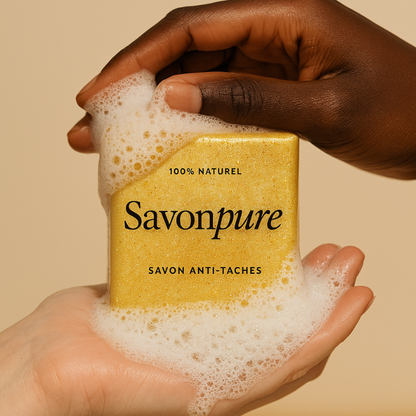Savon anti-tâches au curcuma - 100% Bio et Naturel